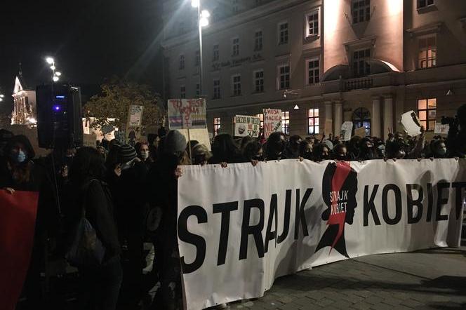 Strajk kobiet w Lublinie