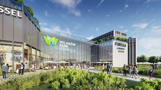 Na Wilanowie powstanie pierwsza galeria handlowa. Będzie miała własny park