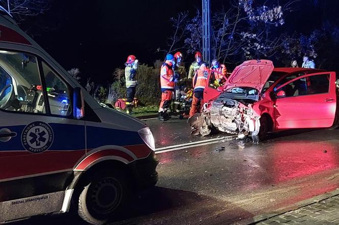 Wypadek Iłżecka 19.12.21 Starachowice