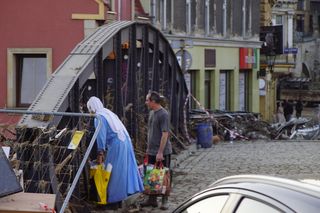 Zniszczenia w Kłodzku, powódź 2024