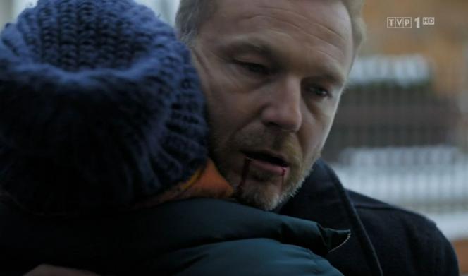 Komisarz Alex 16 odc. 197. Lucyna (Magdalena Walach), Piotr Górski (Krystian Wieczorek)	