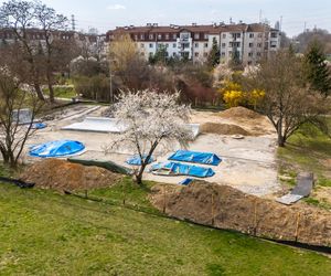 Budowa skateparku do jazdy na deskorolce, park im. Romana Kozłowskiego