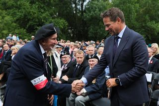 Uroczystość pod pomnikiem Polegli Niepokonani (1.08.2025)