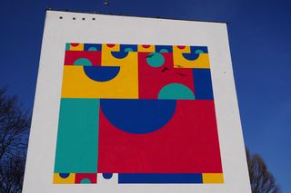 Nowy mural na bloku przy ul. Hutniczej na Tatarach w Lublinie