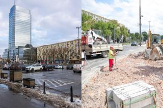 Plac Bankowy wkrótce ocienią korony drzew. Kolejna zielona zmiana w Warszawie