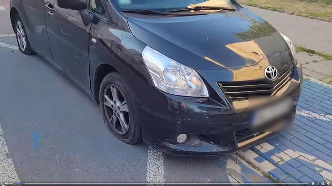 Uszkodził samochód rodziców niepełnosprawnej Debory