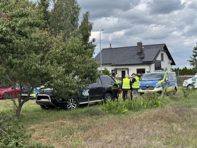 Wypadek awionetki w Krzycku Wielkim