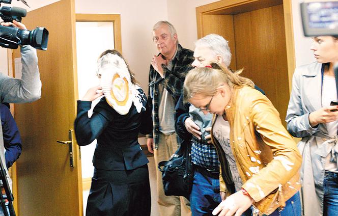Sędzia dostała tortem za Kiszczaka