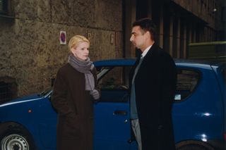 M jak miłość. Marta (Dominika Ostałowska), Jacek (Robert Gonera)