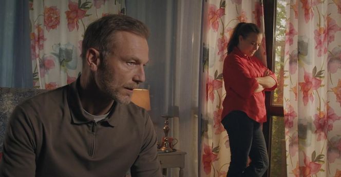 M jak miłość odc. 1881. Magda (Anna Mucha), Andrzej Budzyński (Krystian Wieczorek)