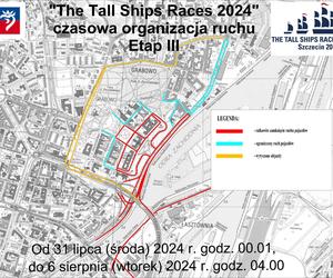 Zmiany w organizacji ruchu podczas The Tall Ships Races 2024