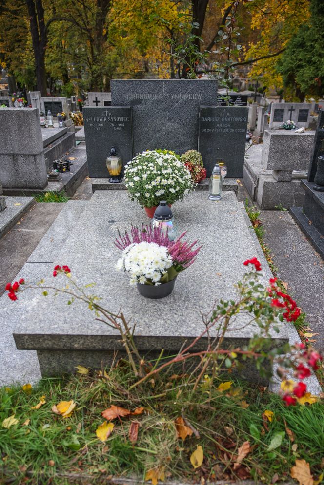 Tak wygląda grób Dariusza Gnatowskiego "Boczka"