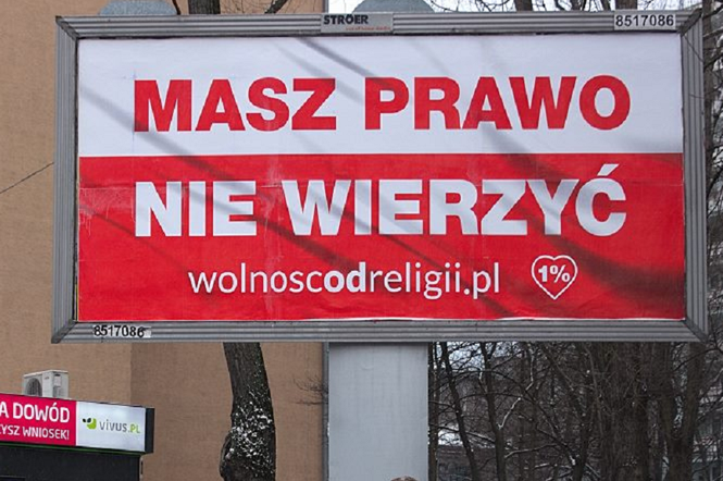 Billboardy zawisną w Lublinie i innych 28 miastach kraju