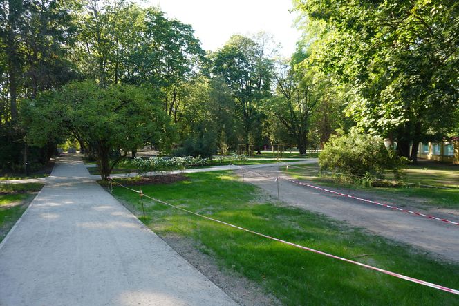 Rewitalizacja Parku Planty w Białymstoku latem 2025