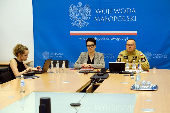 Posiedzenie Rządowego Zespołu Zarządzania Kryzysowego w związku z sytuacją meteorologiczną i hydrologiczną