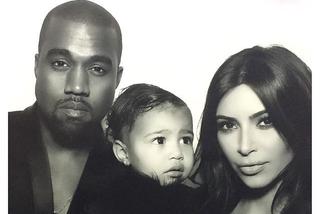 kim kardashian, kanye west, rodzina, north west