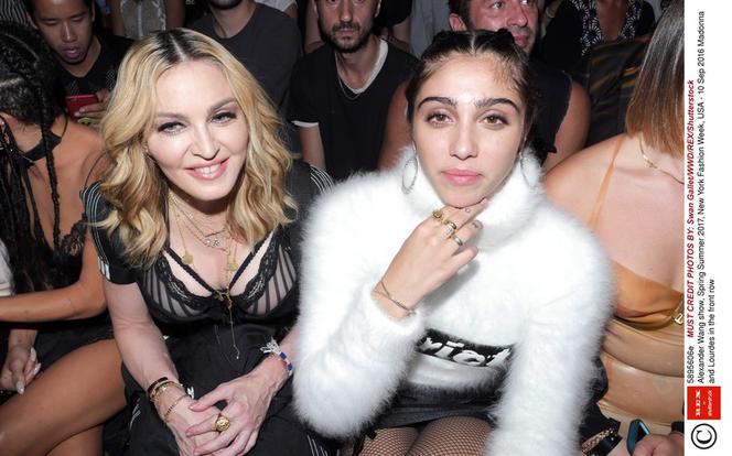 Madonna z córką Lourdes