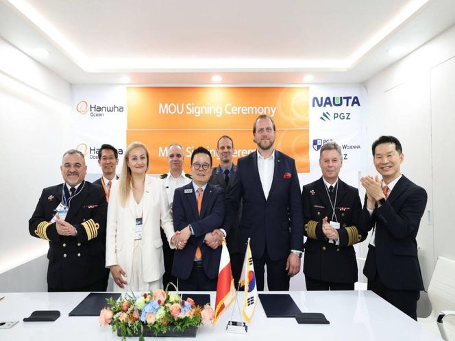 Porozumienie pomiędzy Hanwha Ocean a polskimi stoczniami