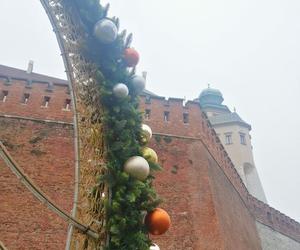Świąteczne dekoracje w Krakowie