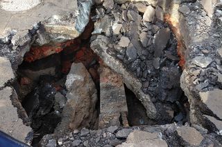 Historyczne odkrycie podczas naprawy wodociągu