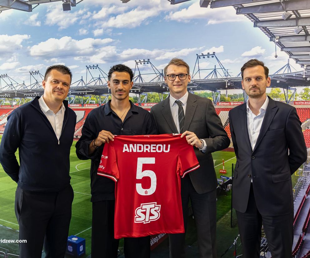 Stelios Andreou w Widzewie Łódź! Nowy środkowy obrońca podpisał kontrakt do 2029 roku
