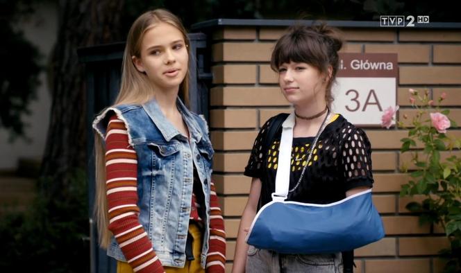Na dobre i na złe odc. 785. Matylda (Amelia Czaja), Nina (Emilia Rostek)