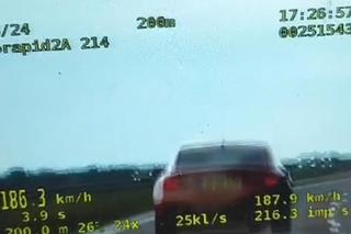Młody Gruzin pędził S5 niedaleko Leszna. Jego szaleńczy rajd przerwali policjanci