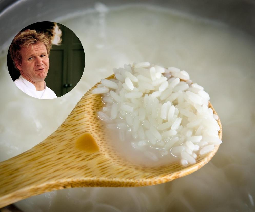 Gordon Ramsay i jego sposób na gotowanie ryżu