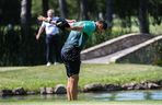 Tak Jerzy Dudek uczcił wygraną w golfie
