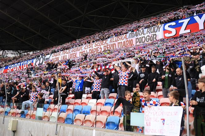Górnik Zabrze remisuje z Koroną Kielce. Ratunek nadszedł w ostatnich minutach. Wielkie emocje na trybunach