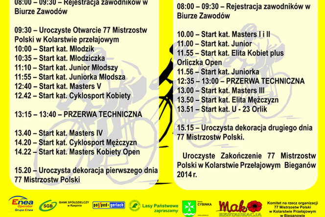 77. Mistrzostwa Polski w Kolarstwie Przełajowym