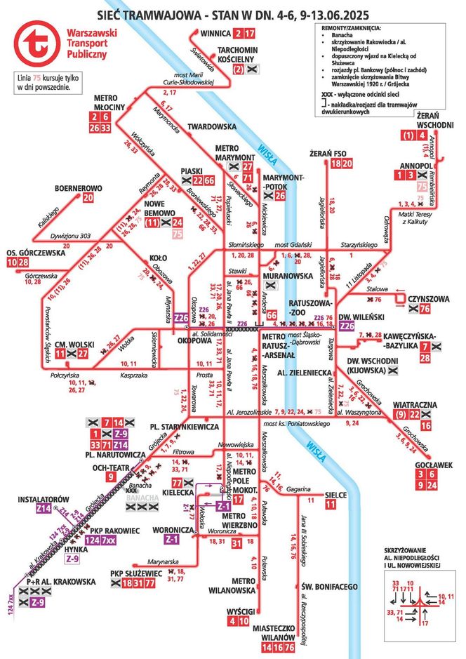 Wielka ofensywa Tramwajów Warszawskich. Tramwajarze remontują i budują jak szaleni