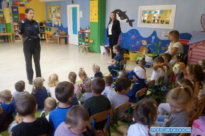 O bezpieczeństwie opowiadali dzieciom