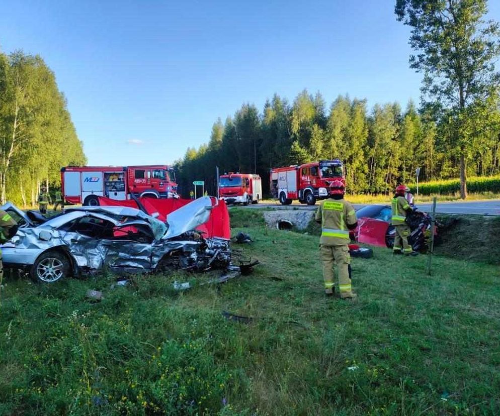 Słomianka. Tragiczny wypadek. Zginęli dziadkowie oraz dwie ich wnuczki - 12 sierpnia 2023 rok