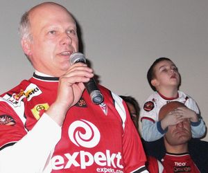 Prezentacja składu drużyny Górnika Zabrze. Tak było w Multikinie w Zabrzu w 2006 roku