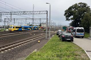 Wypadek w Gdyni Główne. Zderzyły się pociągi