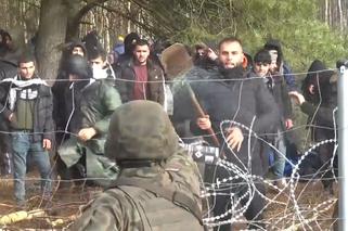 Tysiące migrantów na granicy z Białorusią! Zobacz wideo