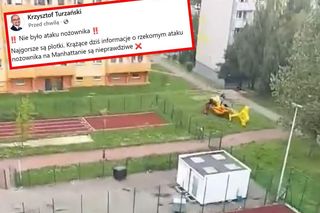 Dramat w Piekarach Śląskich. Na osiedlu lądował LPR
