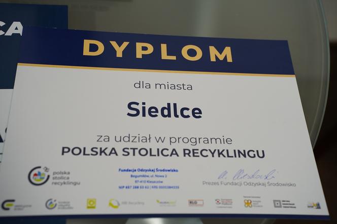 ZOBACZ ZDJĘCIA z wręczenia nagród w konkursie na Polską Stolicę Recyklingu: