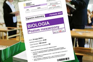 Matura 2025: BIOLOGIA. Odpowiedzi, arkusze cke już do ściągnięcia ZAPIS RELACJI NA ŻYWO 9 maja