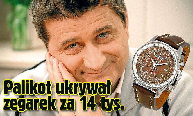 Palikot ukrywał zegarek za 14 tys.