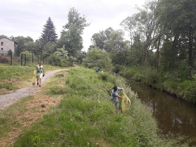 akcja ekologiczna w Ślemieniu