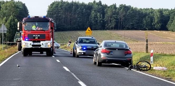 Rowerzysta zginął pod kołami BMW