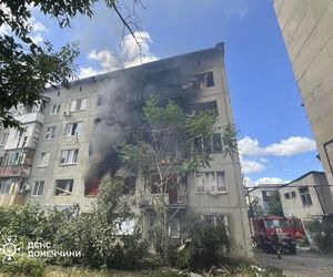 Zmasowane ataki na Ukrainę