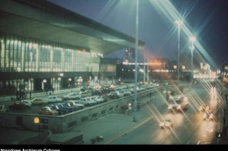 Dworzec Warszawa Centralna pod koniec lat 70. XX wieku