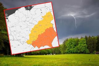 Burze w Łodzi i regionie. IMGW ostrzega przed silnymi opadami i wiatrem