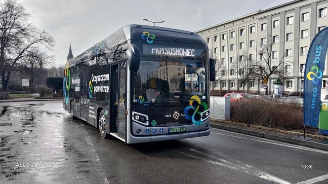 Sosnowiec testuje wodorowy autobus