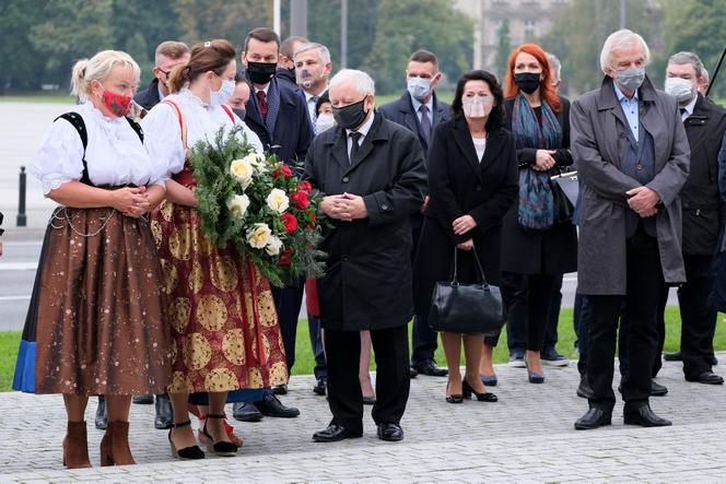 TAK Kaczyński ryzykował zarażenie koronawirusem
