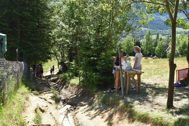 Zakopane. Za wejście pieszo na Gubałówkę trzeba zapłacić. I to podwójnie 