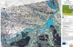 Zdjęcie satelitarne ujścia Dunajca do Wisły
